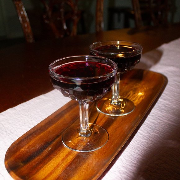 ✨️Vintage✨️ Ice Cube Glass Pattern Bar Set - Picture 4 of 7